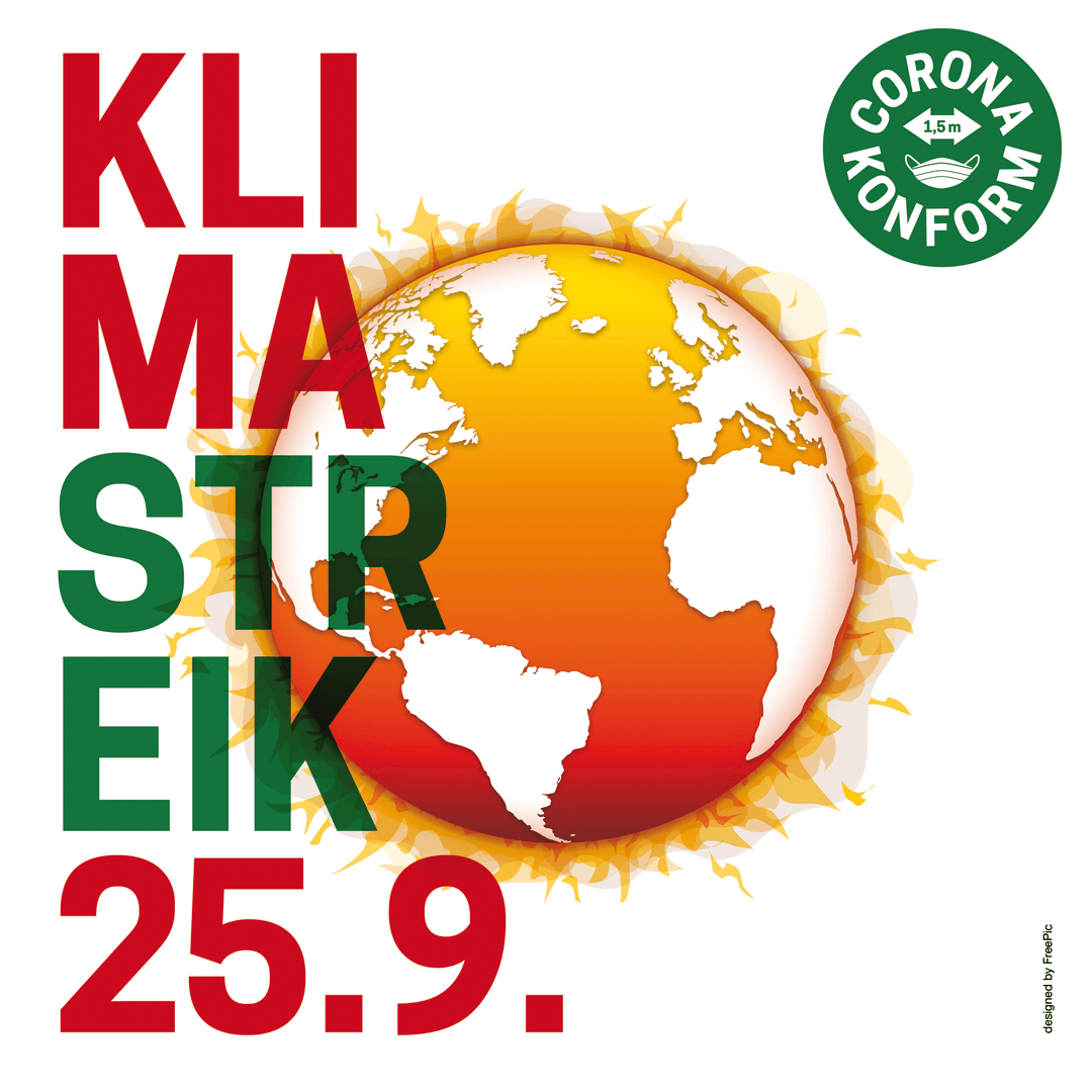 Klimastreik am 25.09.2020 in der Ahauser Innenstadt