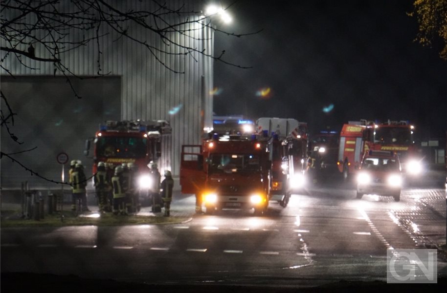 Ein Feuer in einem Labor der Brennelementefabrik ANF in Lingen löste Anfang Dezember einen Großeinsatz der Feuerwehren aus. Archivfoto: Hille